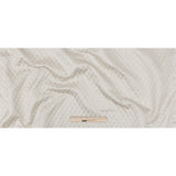 Satin-Faced Jacquard - Taupe Shadow Diamonds - British Imported