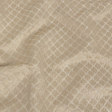 Drapery Jacquard - Champagne Moroccan Quatrefoil - British Imported