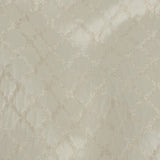Drapery Jacquard - Ivory Moroccan Quatrefoil - British Imported