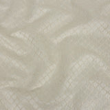Drapery Jacquard - Ivory Moroccan Quatrefoil - British Imported