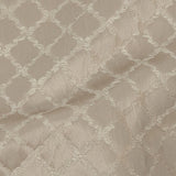 Drapery Jacquard - Taupe Moroccan Quatrefoil - British Imported
