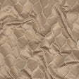Satin-Faced Drapery Jacquard - Champagne Ogees - British Imported