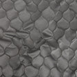 Satin-Faced Drapery Jacquard - Graphite Ogees - British Imported