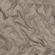 Satin-Faced Drapery Jacquard - Taupe Ogees - British Imported