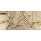 Satin-Faced Jacquard - Gold Broken Diamonds - British Imported