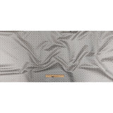 Satin-Faced Jacquard - Graphite Broken Diamonds - British Imported