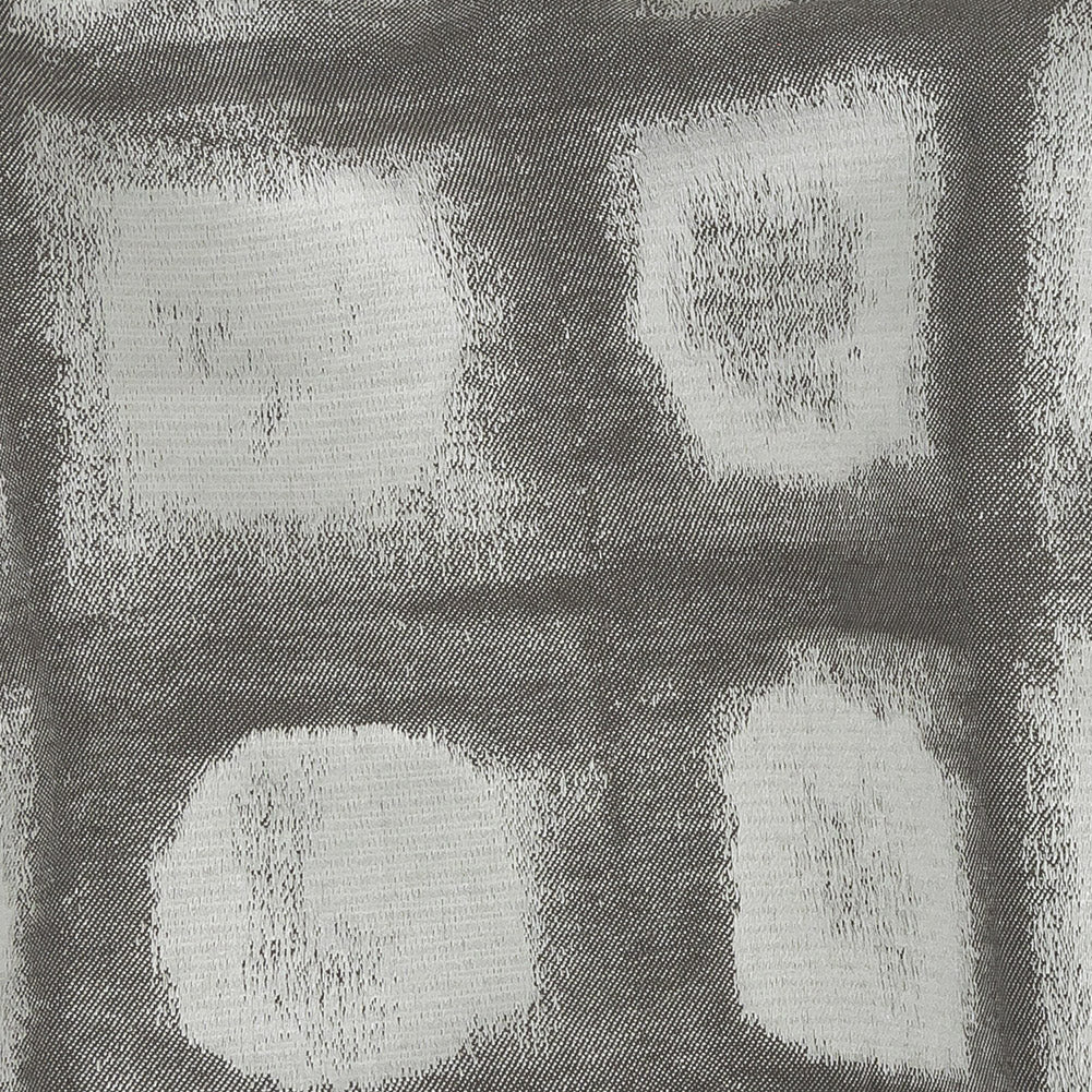 Drapery Jacquard - Graphite Painterly Squares - British Imported