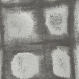Drapery Jacquard - Graphite Painterly Squares - British Imported