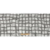 Drapery Jacquard - Graphite Painterly Squares - British Imported