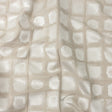 Drapery Jacquard - Oyster Painterly Squares - British Imported