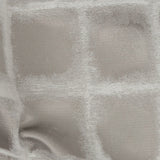 Drapery Jacquard - Pewter Painterly Squares - British Imported