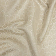 Polyester Jacquard - Champagne Honeycombs - British Imported