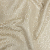 Polyester Jacquard - Champagne Honeycombs - British Imported
