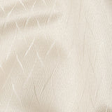 Drapery Jacquard - Champagne Flowing Leaves - British Imported