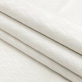 Drapery Jacquard - Ivory Flowing Leaves - British Imported