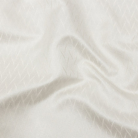 Drapery Jacquard - Ivory Flowing Leaves - British Imported
