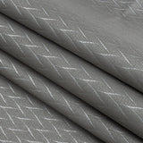 Drapery Jacquard - Mole Flowing Leaves - British Imported