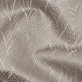 Drapery Jacquard - Pewter Flowing Leaves - British Imported