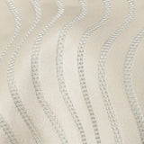 Satin-Faced Jacquard - Taupe Wavy Lines - British Imported