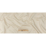 Polyester Jacquard - Champagne Spots - British Imported