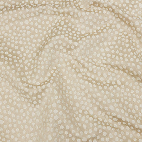 Polyester Jacquard - Champagne Spots - British Imported