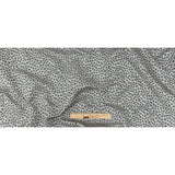 Polyester Jacquard - Pewter Spots - British Imported