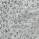 Polyester Jacquard - Platinum Spots - British Imported