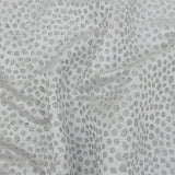 Polyester Jacquard - Platinum Spots - British Imported