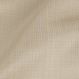 Gridded Polyester Woven - Champagne - British Imported