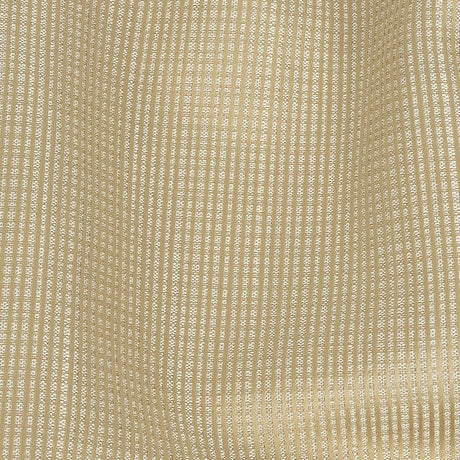 Gridded Polyester Woven - Gold - British Imported