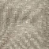 Gridded Polyester Woven - Taupe - British Imported