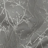 Polyester Jacquard - Graphite Wintry Branches - British Imported