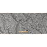 Polyester Jacquard - Graphite Wintry Branches - British Imported