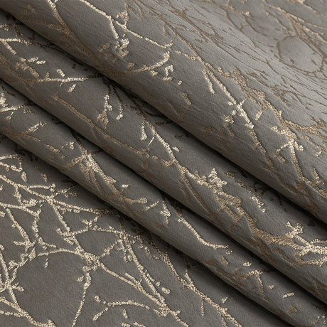 Polyester Jacquard - Mole Wintry Branches - British Imported