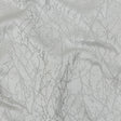 Polyester Jacquard - Platinum Wintry Branches - British Imported