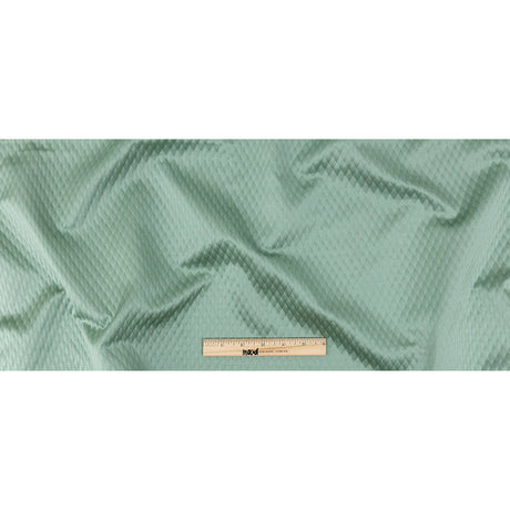 Drapery Jacquard - Sage Diamond Quilted - British Imported
