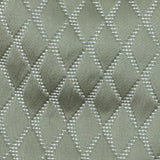 Satin-Faced Jacquard - Sage Shadow Diamonds - British Imported