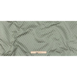 Satin-Faced Jacquard - Sage Shadow Diamonds - British Imported