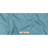 Satin-Faced Jacquard - Sky Shadow Diamonds - British Imported