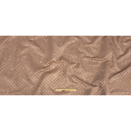Drapery Jacquard - Blush Moroccan Quatrefoil - British Imported