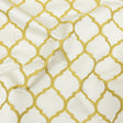 Satin-Faced Jacquard - Zest Moroccan Quatrefoil - British Imported