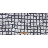 Drapery Jacquard - Indigo Painterly Squares - British Imported