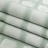 Drapery Jacquard - Sage Painterly Squares - British Imported