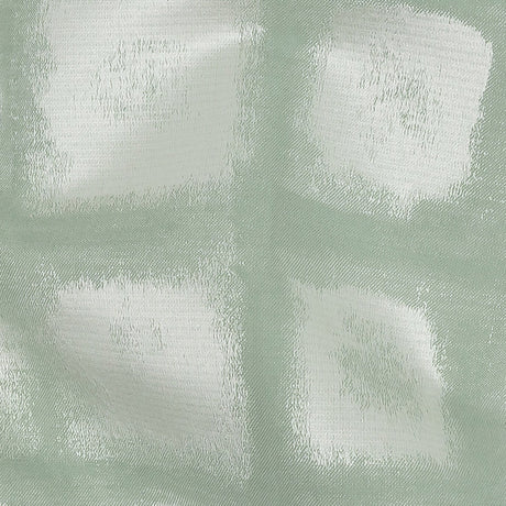 Drapery Jacquard - Sage Painterly Squares - British Imported