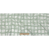 Drapery Jacquard - Sage Painterly Squares - British Imported