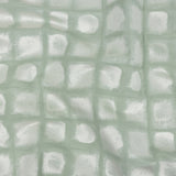 Drapery Jacquard - Sage Painterly Squares - British Imported