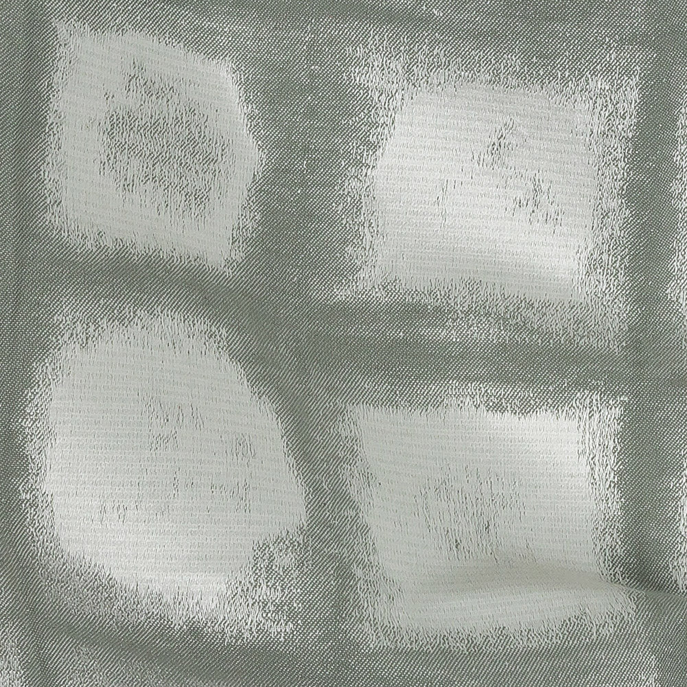 Drapery Jacquard - Seafoam Painterly Squares - British Imported