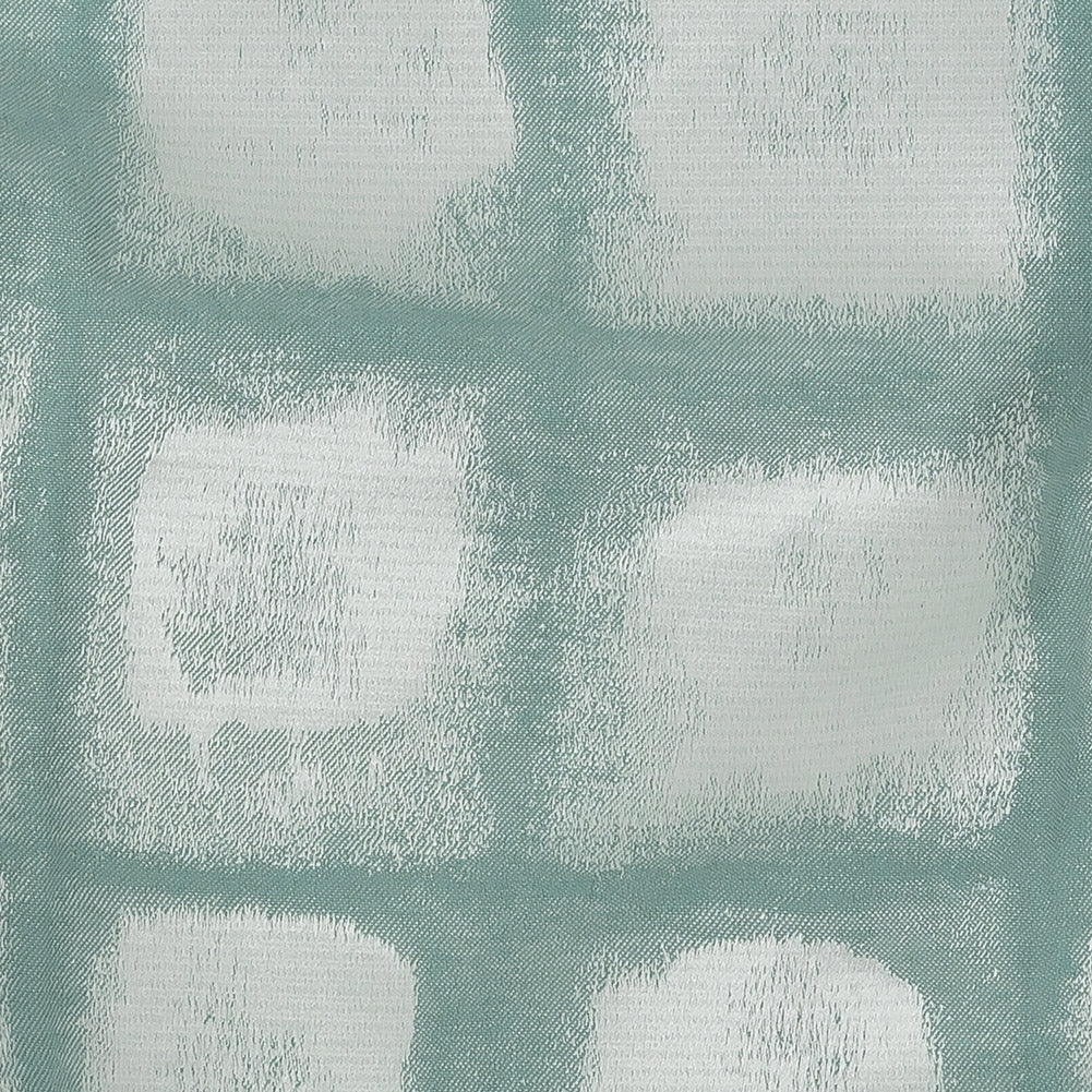 Drapery Jacquard - Spa Painterly Squares - British Imported