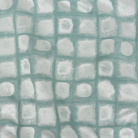 Drapery Jacquard - Spa Painterly Squares - British Imported