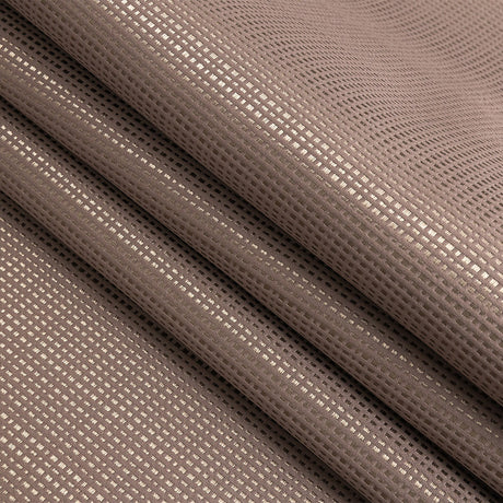 Satin-Faced Jacquard - Heather Little Squares - British Imported